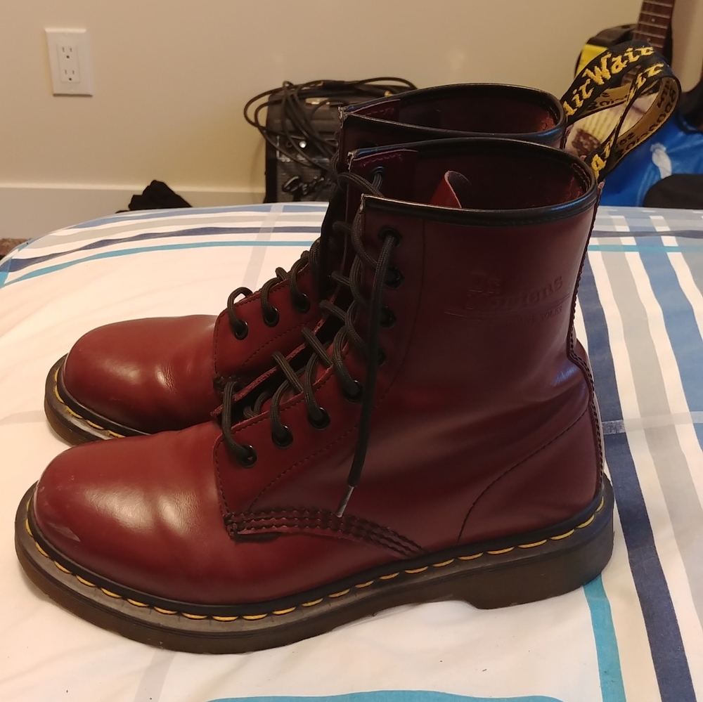 Cherry Red 1460 Dr Martens Boots